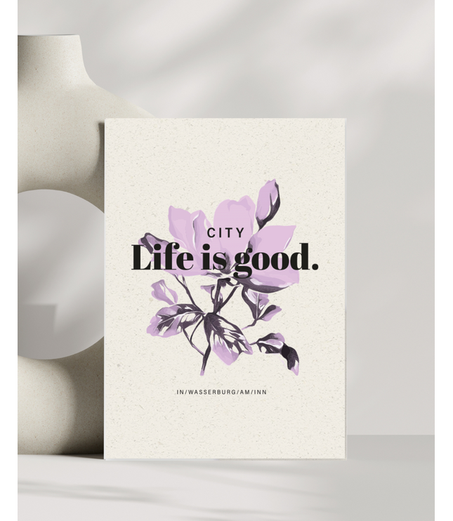 Postkarte "Magnolie"