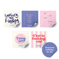 Sticker-Set "Statement"